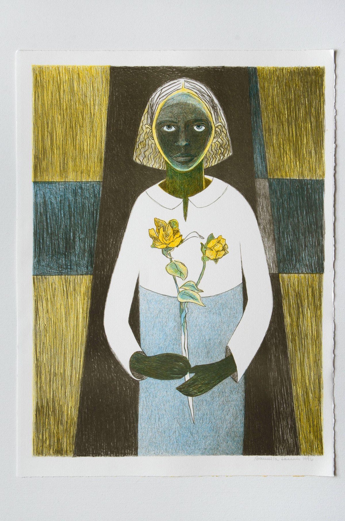 Cleo by Samella Lewis — complete composition